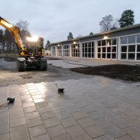 Stort projekt med plattor 2021